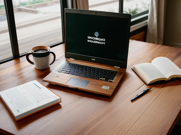 Analyse der Kursmodule eines MPU Online Vorbereitungskurses auf einem Laptop