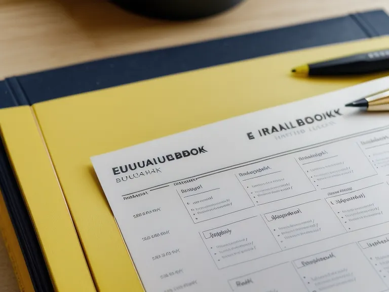 Nahaufnahme eines MPU-Arbeitsbuchs mit Fokus auf das Modul Trennungsvermögen.