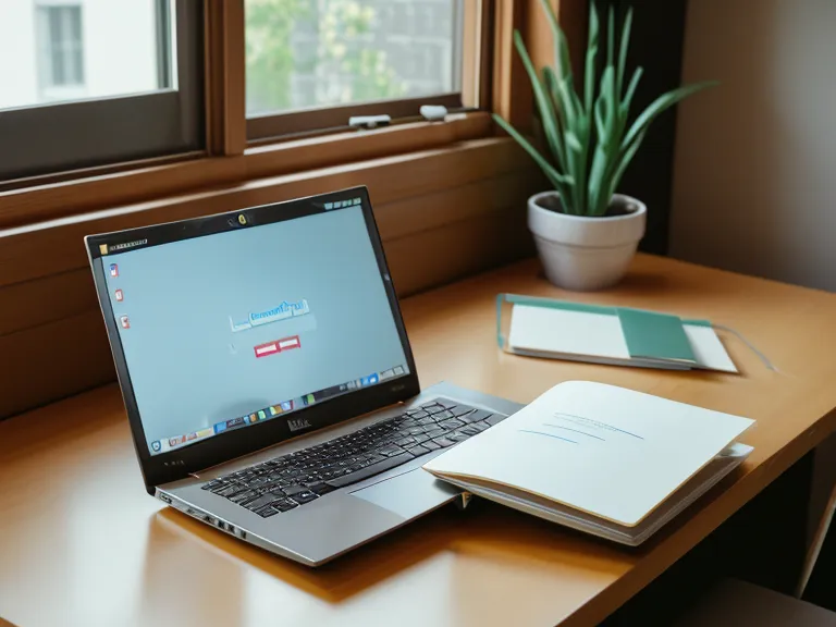 Modulstruktur im Blick: Laptop mit MPU-Kursmodulen neben handschriftlichen Notizen zur Aufbaulogik