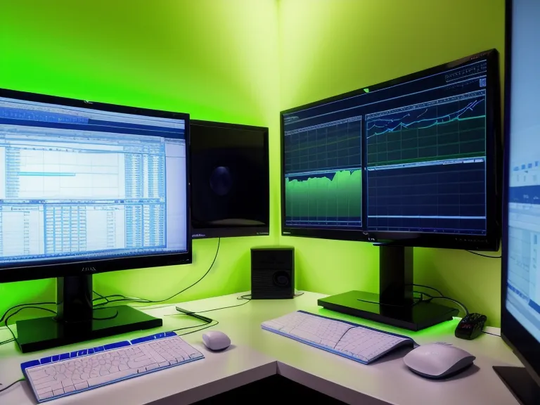 Nahaufnahme eines Zwei-Monitor-Setups mit Vergleichstabelle und Textmarker beim Kursmodule-Vergleich für die Punkte-MPU
